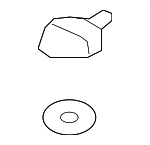 254403K000 - Cooling System: Reservoir Cap for Hyundai Image