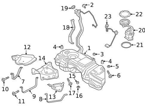 Gaskets & Sealing Systems for 2021 Porsche Cayenne #0