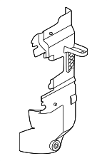 51745A01624 - : Radiator Support Air Deflector for Mini Image