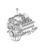 68409343AA - Engine: Long Block Engine for Mopar Image