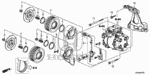 38829PDFE02 - Body/Air Conditioning: NUT (9MM) for Honda Image