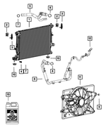 68092556AB - Cooling: Radiator Isolator for Dodge: Dart Image