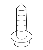 1249204121 - Body: Access Cover Screw for Kia: EV9, Niro, Niro EV, Seltos, Sorento Image