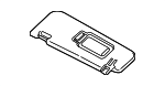 51165A60818 - Body: Sun-visor for BMW Image