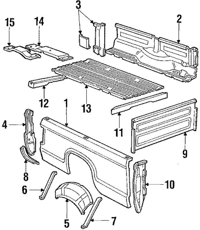 E7TZ9927841D - Body: Outer Panel for Ford: Ranger Image
