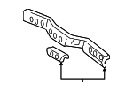 4664ST7310ZZ - Body: Upper Stiffener for Acura: Integra Image