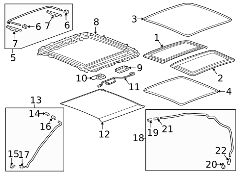 Sunroof for 2017 Buick LaCrosse #0