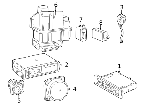 Sound System for 1999 Land Rover Range Rover #0