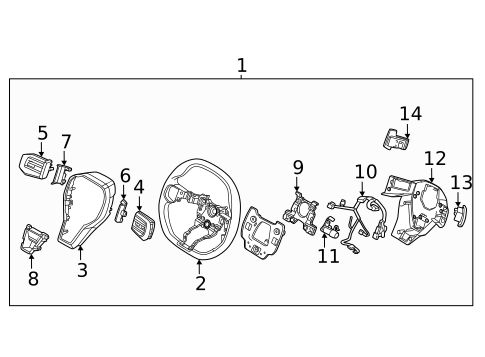 Steering Wheel & Trim for 2025 Kia EV6 #0