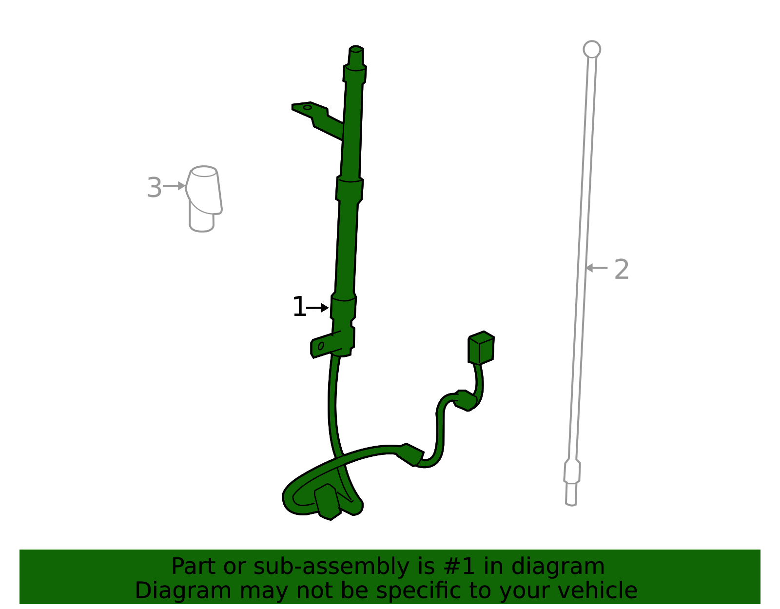 86300-35180 - Radio Antenna Base 2007-2010 Toyota FJ Cruiser