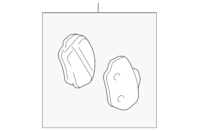 2010-2019 Toyota 4Runner Front Brake Pads 04465-60320 Toyota Parts Center