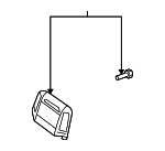 847402B600BS - Body: Radio Bezel for Hyundai Image