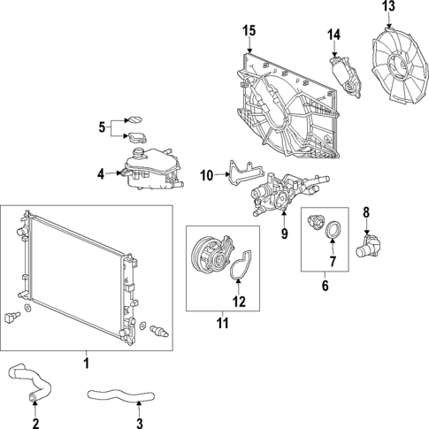 Cooling System for 2019 Honda Civic #0