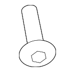 N10289702 - Body: Lamp Bezel Screw for Volkswagen: Tiguan, Tiguan Limited Image