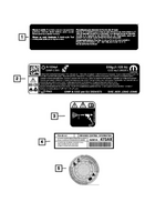 68677843AB - Labels: Air Conditioning System Label for Mopar Image