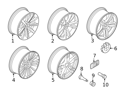 Wheels for 2016 BMW 650i Gran Coupe #0