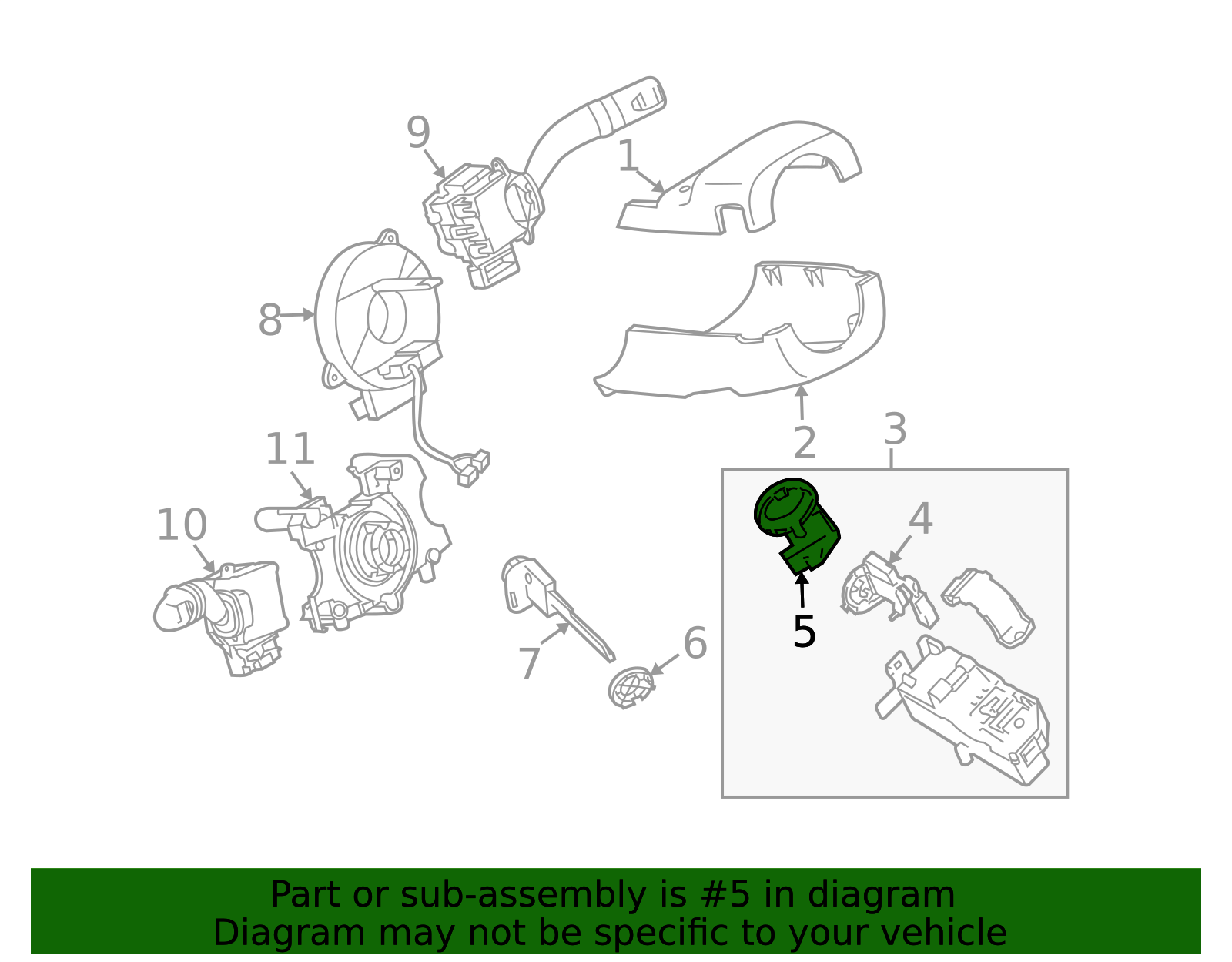 GS3M-66-938A - Ignition Immobilizer Module - 2009-2013 Mazda 6