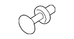 7147136172 - Body: Trunk Trim Panel Clip for Mini Image image