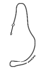 81725TYAA21 - Body: Cable Release for Acura Image