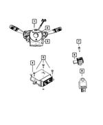68477688AB - : Air Bag Control Module for Dodge: Journey Image