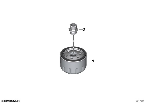 Oil Filter and Lines for 2019 BMW-Motorrad R 18 #0