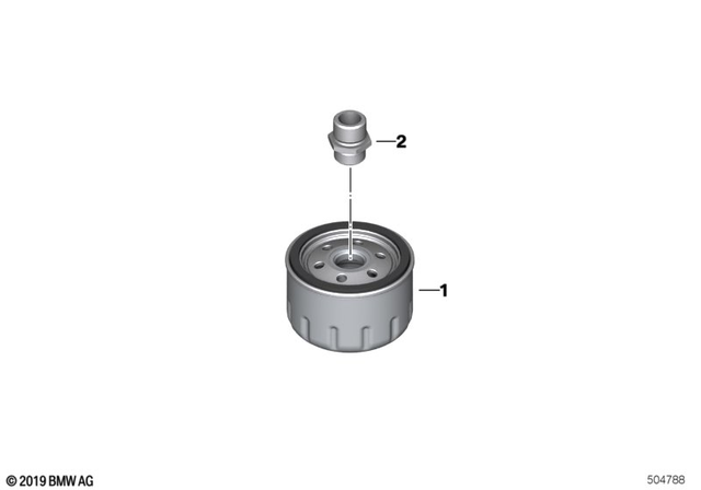 11427673541 - Engine: Oil Filter -  for BMW-Motorrad Image