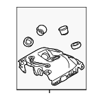 11657576998 - Engine: Upper Shield for BMW Image