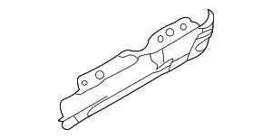 11657577006 - Engine: Side Shield for BMW: 550i, 550i GT, 550i GT xDrive, 550i xDrive, 650i, 650i xDrive, 750i, 750i xDrive, 750Li, 750Li xDrive, X5, X6 Image