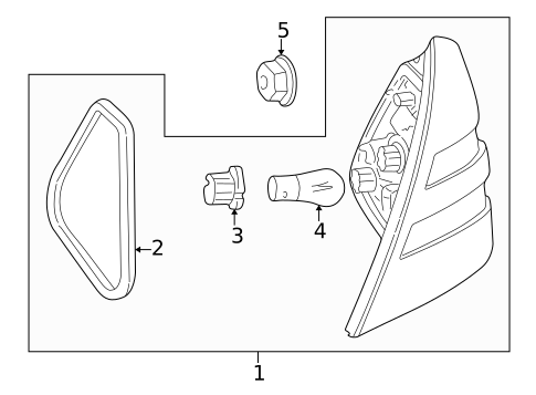 Tail Lamps for 2002 Mercedes-Benz SLK 230 #0