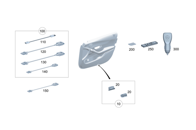 100031099 - Electrical Components and Function: Map Update for Mercedes-Benz: 180A, 220a, A220, A35 AMG, AMG GT 43, AMG GT 53, AMG GT 63, AMG GT 63 S, AMG GT 63 S E Performance Image