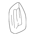 9197234 - Body: Vent Grille for Volvo: S60, S80, V70, XC70 Image