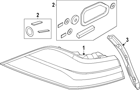 Tail Lamps for 2025 BMW 550e xDrive #0