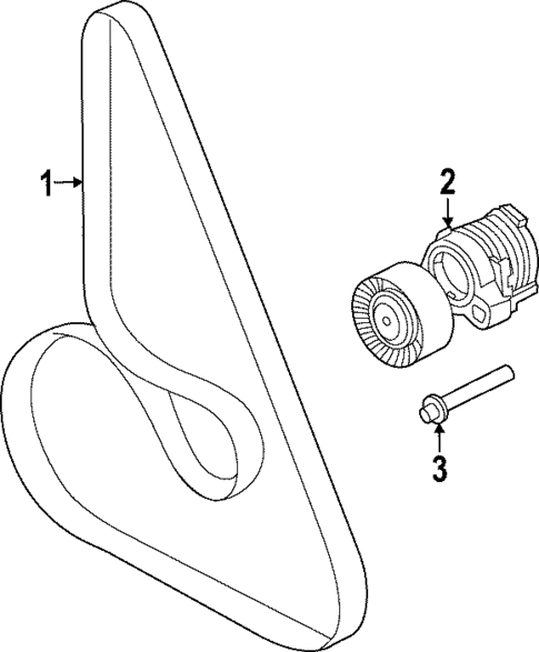 Belts & Pulleys for 2022 Land Rover Range Rover #0