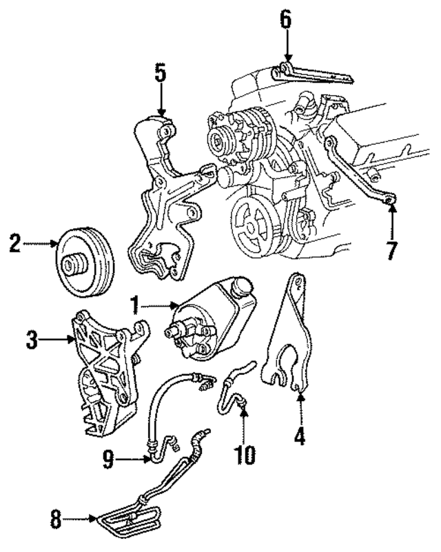 26049290 - Steering: Power Steering Cooler Tube for GM Image