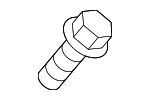 9007502046 - Electrical: Tail Light Screw for Lexus Image