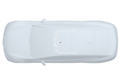 Wiring Harness for Roof for 2025 Mercedes-Benz EQE 500 #0