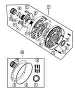 R8052759AB - Automatic Transaxle 6 Speed: Transmission Oil Pump Kit for Chrysler: 200, Pacifica, Sebring, Town &amp; Country | Dodge: Avenger, Grand Caravan, Journey | Ram: C/V, ProMaster 1500, ProMaster 2500, ProMaster 3500 Image