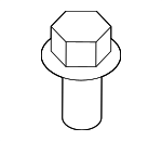 90467A0024 - Body: Cowl Trim Clip for Scion: iM, xA | Toyota: 4Runner, Avalon, bZ4X, C-HR, Camry, Corolla, Corolla Cross, Corolla iM, Crown, Crown Signia, GR Corolla, Grand Highlander, Highlander, Land Cruiser, Mirai, Prius, Prius AWD-e, Prius C, Prius Prime, RAV4, Sequoia, Sienna, Tacoma, Tundra, Venza Image