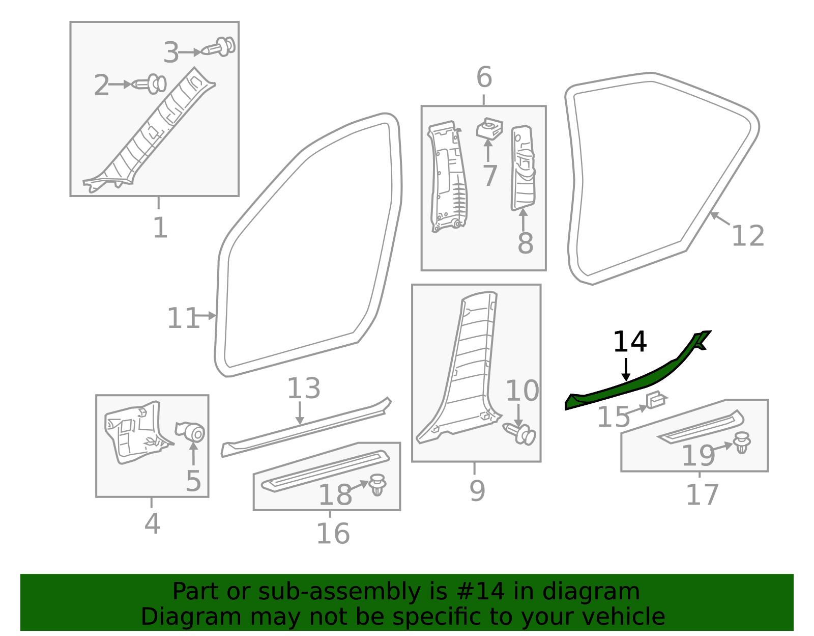 67917-06140-C0 - Door Sill Plate 2012-2017 Toyota Camry | Longo Toyota ...