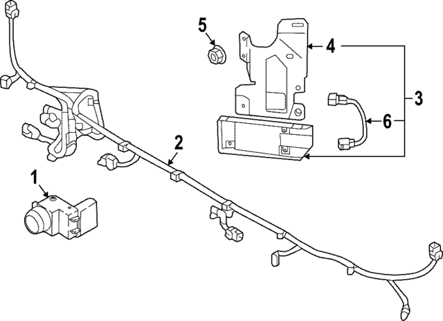 95720S0000C5G - : Reverse Sensor for Hyundai Image
