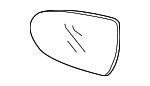 87611F3050 - : Mirror Glass for Hyundai: Elantra Image