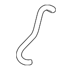 30740269 - Steering: Power Steering Suction Hose for Volvo: S60, V70, XC90 Image