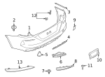 7149110670 - Body: Finish Molding Screw for BMW Image