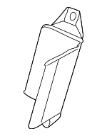 1L2Z78428W54BA - Body: Quarter Panel Reinforcement for Ford: Explorer | Lincoln: Aviator | Mercury: Mountaineer Image