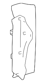 814980E090 - : 2024 Toyota Grand Highlander - Blind Cover for Toyota: Grand Highlander Image