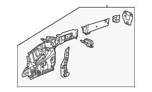 2024-2026 Chevrolet Trax Lower Rail Assembly 60007828 GM ...
