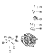6511506AA - C633; 6-Speed; Dual Dry Clutch Automatic: 6 Lobe External Head Bolt for Dodge: Hornet | Fiat: 500E, 500X | Jeep: Compass, Renegade | Ram: ProMaster City Image