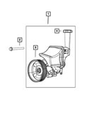 6102184AA - Steering: Hex Head Bolt And Coned Washer for Chrysler: 300, Aspen | Dodge: Challenger, Charger, Durango, Ram 1500, Ram 2500, Ram 3500, Viper | Jeep: Commander, Grand Cherokee, Grand Cherokee L, Grand Wagoneer, Wagoneer, Wrangler | Ram: 1500, 1500 Classic, 2500, 3500 | SRT: Viper Image
