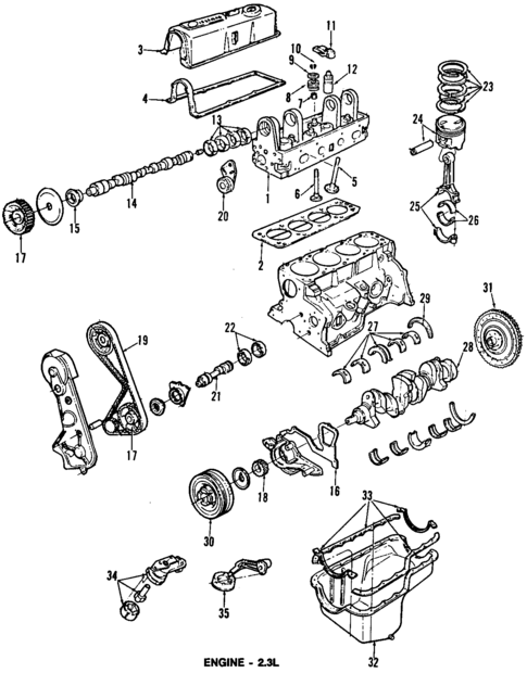 Engine for 1987 Ford Bronco #7