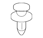 MU480035 - Body: Bumper Cover Grommet for Mitsubishi Image